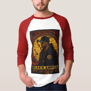 Hiphop uit de jaren 90 - Swarthy Urban Wereldbol L T-shirt