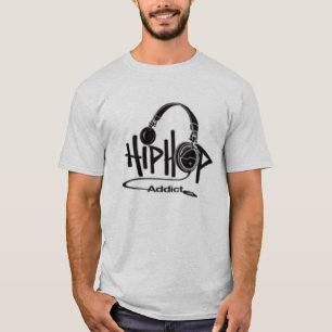 hiphop-verslaving t-shirt