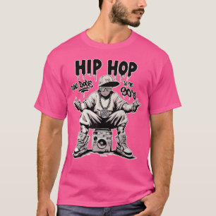 Hiphop was een dope uit het jaren 90 hiphop Shirt 