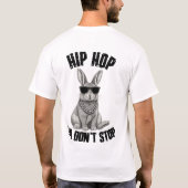 Hiphop Ya Don't Stop Bunny 3 T-shirt (Achterkant)
