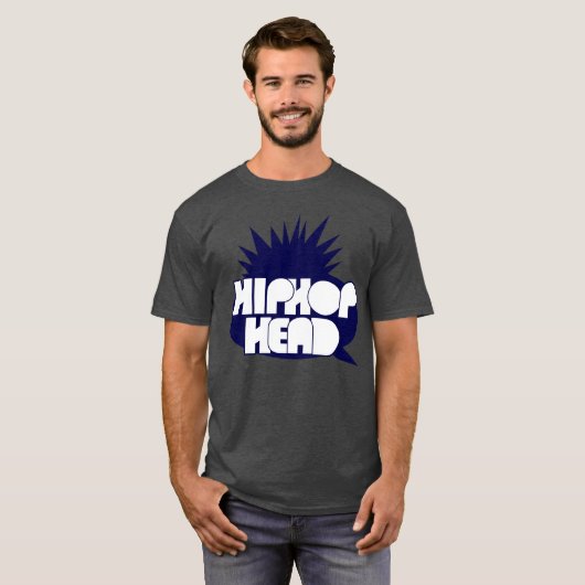 HipHopHead Yo! T-shirt (Voorkant volledig)