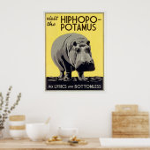 hiphopotamus hiphopapotamus rhymenocrisus poster (Keuken)