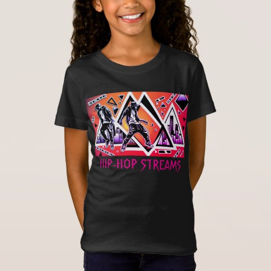 HIPHOPSTROMEN T-SHIRT (Voorkant)