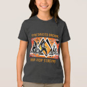 HIPHOPSTROMEN Tri-Blend SHIRT (Voorkant)