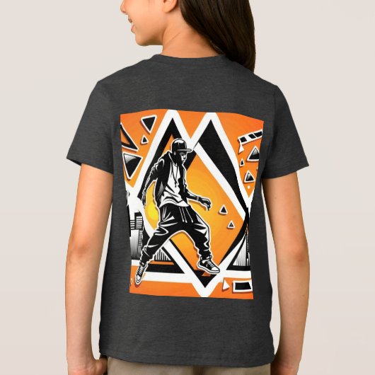 HIPHOPSTROMEN Tri-Blend SHIRT (Achterkant)