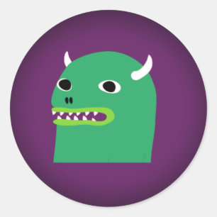 HipMonster Stick Ronde Sticker