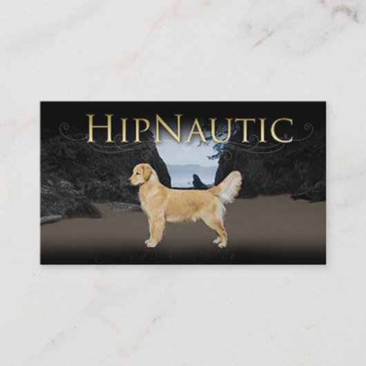 Hipnautic Goldens Visitekaartje (Voorkant)