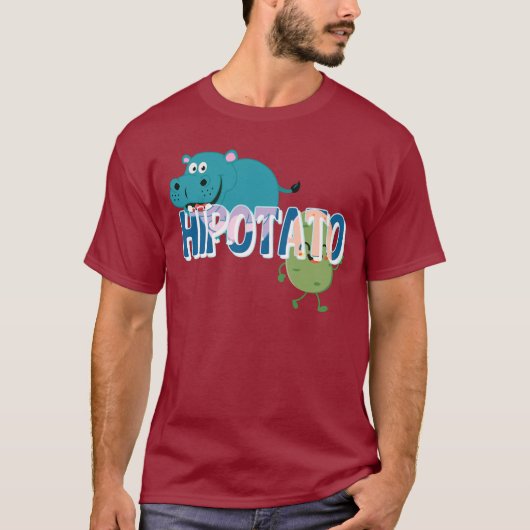 Hipo & aardappel t-shirt (Voorkant)