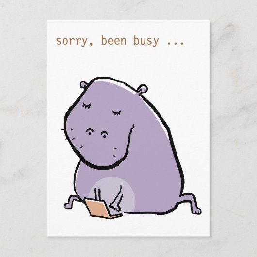 hipp-o (druk) - pas het aan - briefkaart (Voorkant)