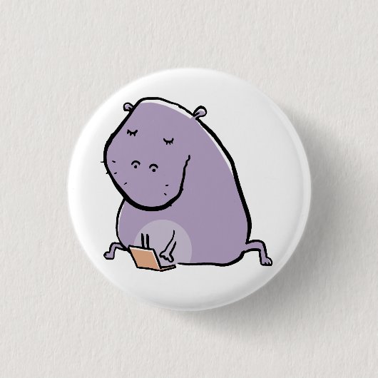 hipp-o ronde button 3,2 cm (Voorkant)