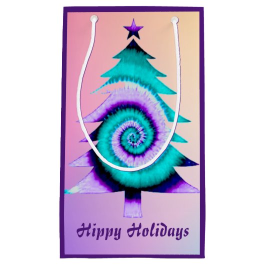 Hipp vakantietas (paars) klein cadeauzakje (Voorkant)