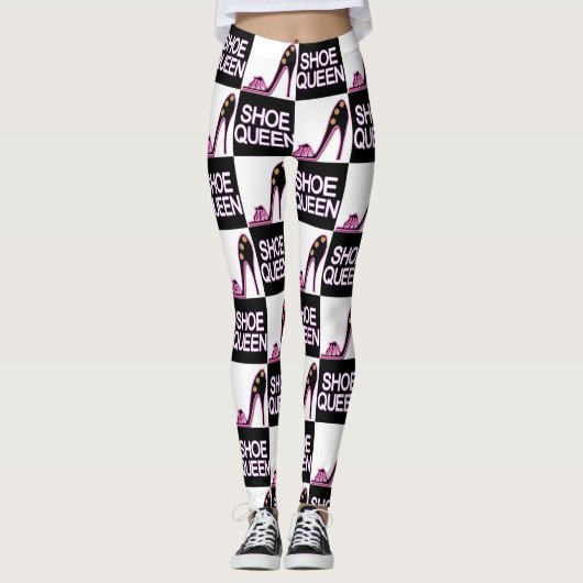 HIPPE EN CHIQUE SCHOENENLIEFHEBBER LEGGINGS (Voorkant)