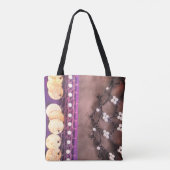 Hippe munt zigeunersjaal tas (Achterkant)