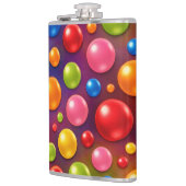 hippe polka stippen  heupfles (Links)