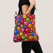 hippe polka stippen  tote bag (Dichtbij)