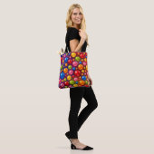 hippe polka stippen  tote bag (Op model)
