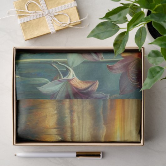 Hippeastrums Sunset Uitzicht Decoupage Tissue Pape Tissuepapier (Geschenk)