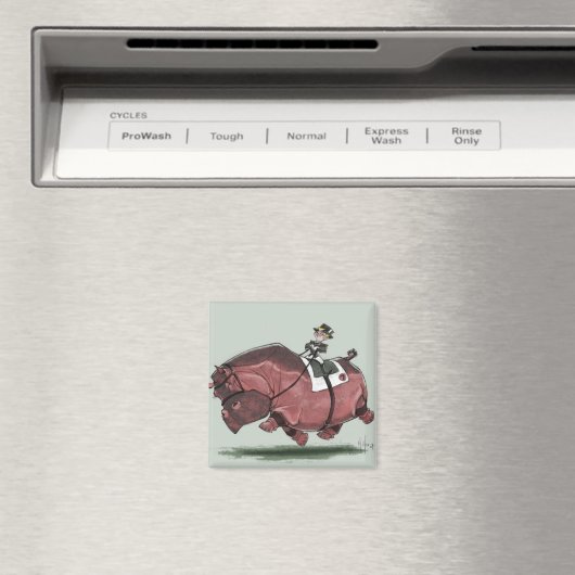 Hippestrian Magneet (Insitu (Vaatwasser))