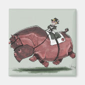 Hippestrian Magneet (Voorkant)