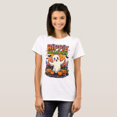 Hippi Halloween Schattige Tshirt (Voorkant volledig)