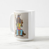 Hippi-Mok Koffiemok (Voorkant links)