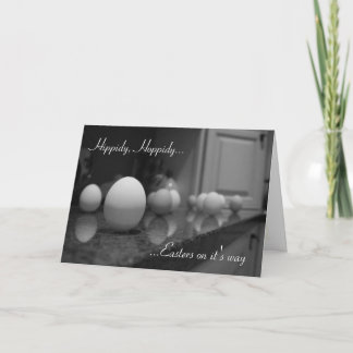 Hippidy, Hoppidy..., ...Easters op het is... Feestdagen Kaart