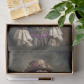 Hippie Afghaanse hond in traditionele kleding Tissuepapier (Geschenk)