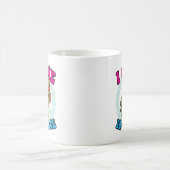 Hippie Alien ik kom in vredestippy vredesbord Koffiemok (Center)