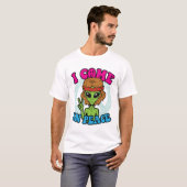 Hippie Alien ik kom in vredestippy vredesbord T-shirt (Voorkant volledig)