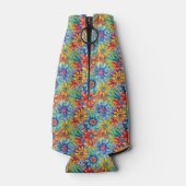 Hippie Art Bottle Cooler (Achterkant)