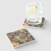 Hippie Art Onderzetter (Zijkant)
