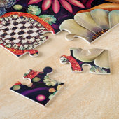 Hippie Art Puzzel (Zijkant)