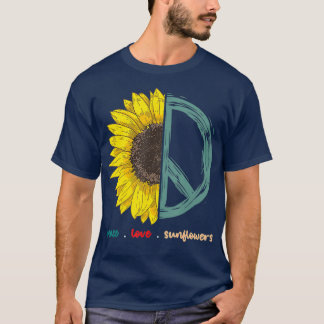 Hippie Artist Gift Flower esthetics T-shirt