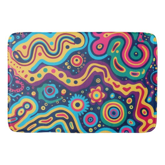 Hippie Bath Mat (Voorkant)