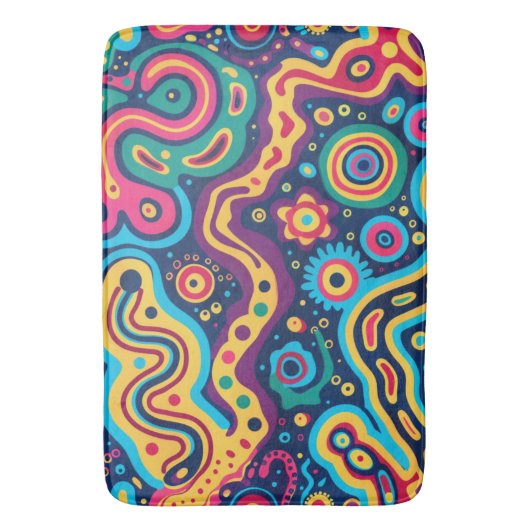 Hippie Bath Mat (Voorkant Verticaal)