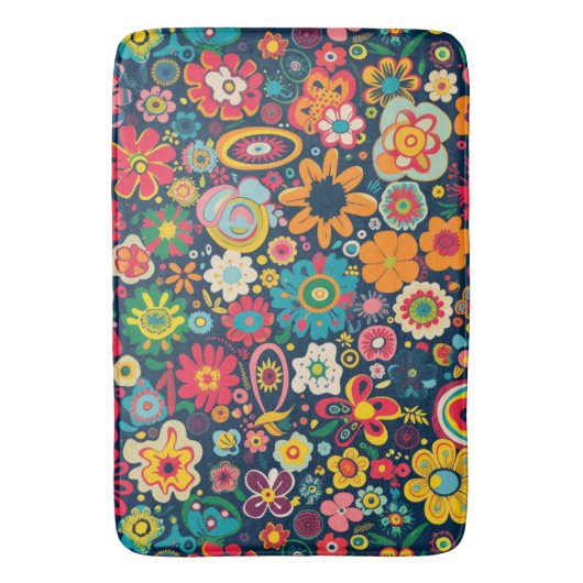 Hippie Bath Mat (Voorkant Verticaal)