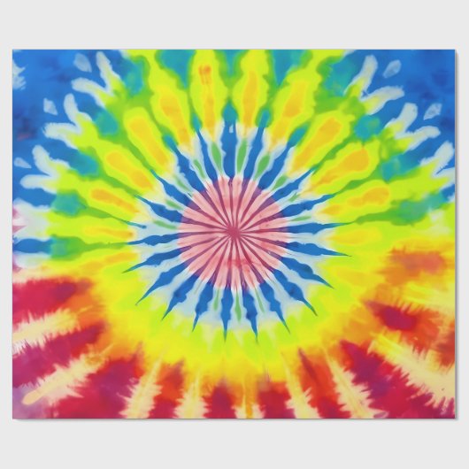 Hippie Batik Geschenkpapier Cadeaupapier (Vlak)