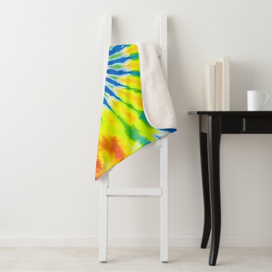 Hippie Batik Geschenkpapier Sherpa Deken (In situ)