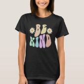Hippie BE KIND Retro Stop Bullying Choose Kindness T-shirt (Voorkant)