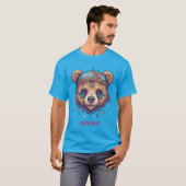 Hippie-Beer I T-shirt (Voorkant volledig)