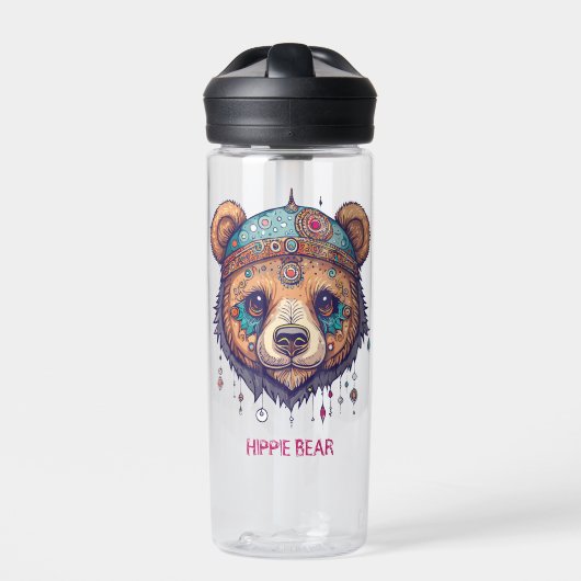 Hippie-Beer I Waterfles (Voorkant)