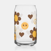 Hippie Blikvorm Glas (Achterkant)