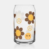Hippie Blikvorm Glas (Rechts)