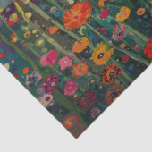 Hippie bloemen decoupage tissuepapier (Detail)