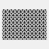 Hippie bloemen patroon inpakpapier vel (Voorkant)