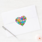 Hippie bloemen stickers (Envelop)