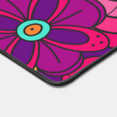 Hippie bloemontwerp bureaumat (Hoek)