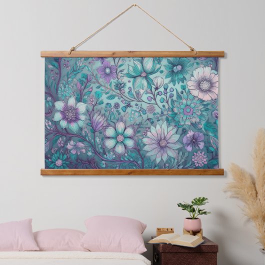 Hippie Blues Hangend Wandkleed (Slaapkamer)