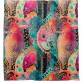 Hippie Boho Douchegordijn (Voorkant)