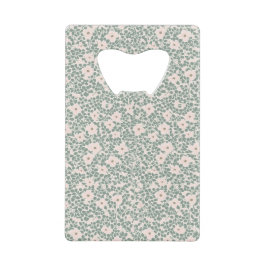 Hippie Boho Floral Creditkaart Flessenopener